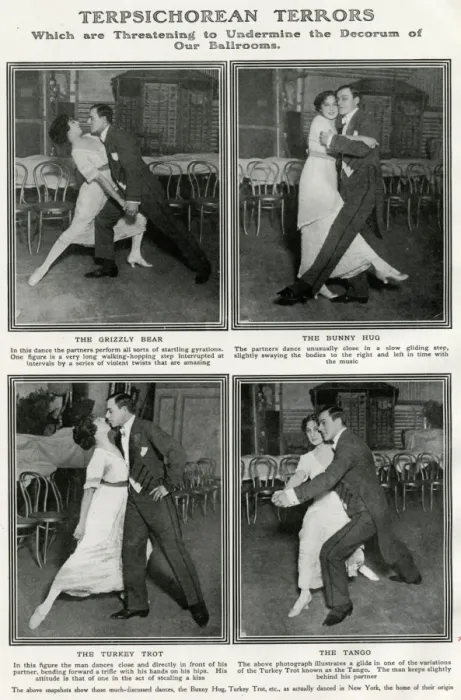 Framed Print : New sensation dance crazes, 1912 Framed Print : New sensation dance crazes, 1912
