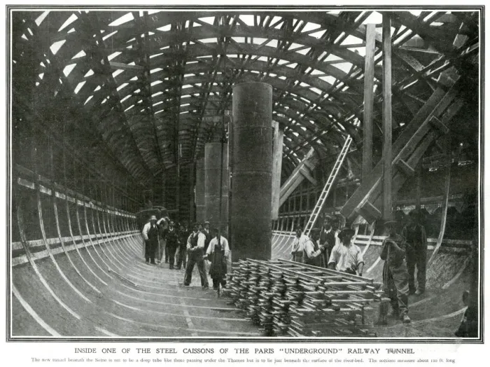 Framed Print : The new tunnel under the Seine Framed Print : The new tunnel under the Seine