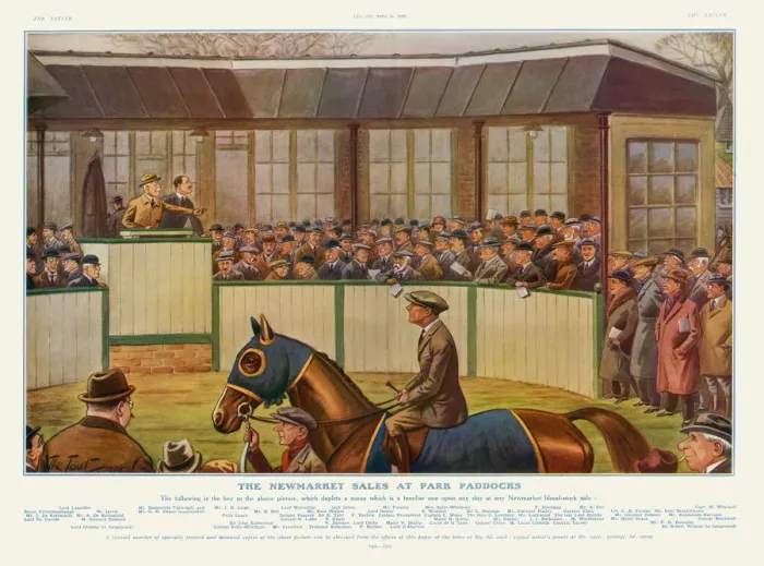 Framed Print : Newmarket Sales Framed Print : Newmarket Sales