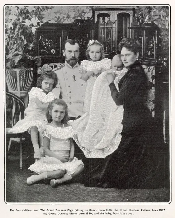 Framed Print : Nicholas II and his family 1901 Framed Print : Nicholas II and his family 1901