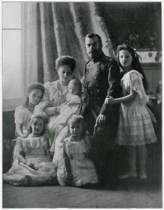 Framed Print : Nicholas II and his family 1905