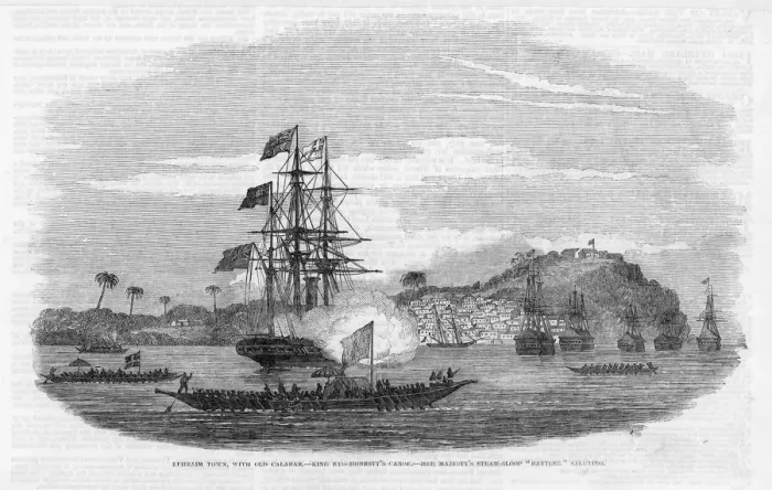 Framed Print : Nigeria / Calabar 1850 Framed Print : Nigeria / Calabar 1850