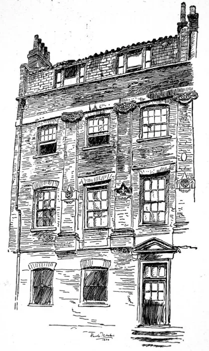 Framed Print : No. 2 Portugal Street, London, 1904 Framed Print : No. 2 Portugal Street, London, 1904