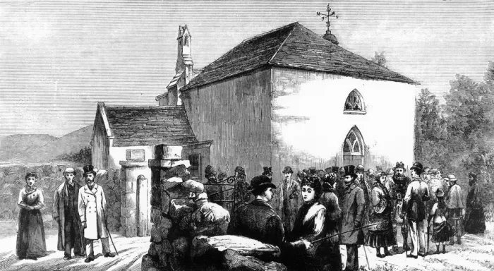 Framed Print : Old Crathie Kirk