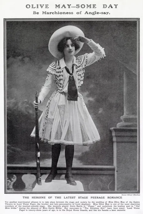 Framed Print : Olive May (nee Olive Mary Meatyard), Countess of Drogheda (1886 - 1947)