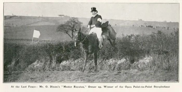 Framed Print : Oliver Dixon on Master Royston