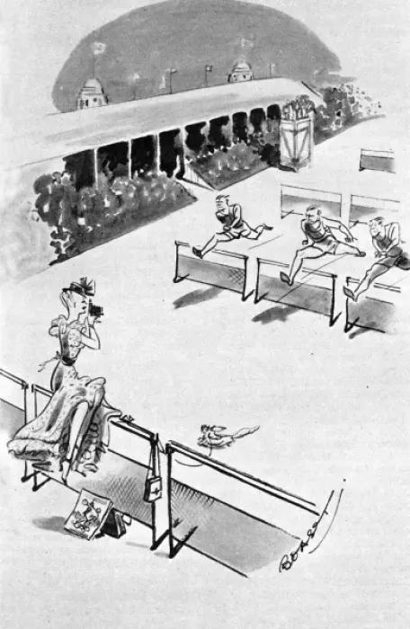 Framed Print : Olympic cartoon Framed Print : Olympic cartoon