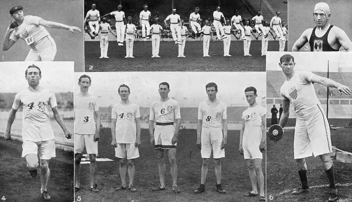 Framed Print : The Olympic Games - London, 1908