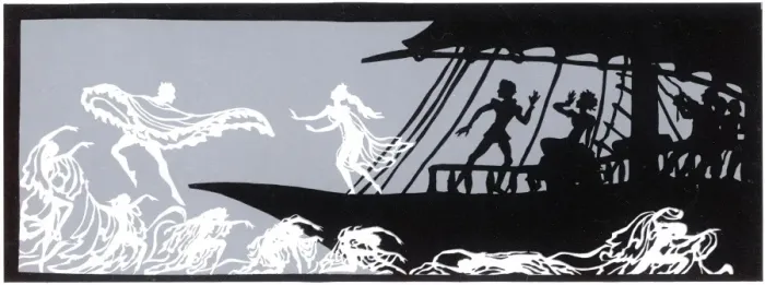 Framed Print : Ondine taken from the ship, leaving Palemon with Berta Framed Print : Ondine taken from the ship, leaving Palemon with Berta