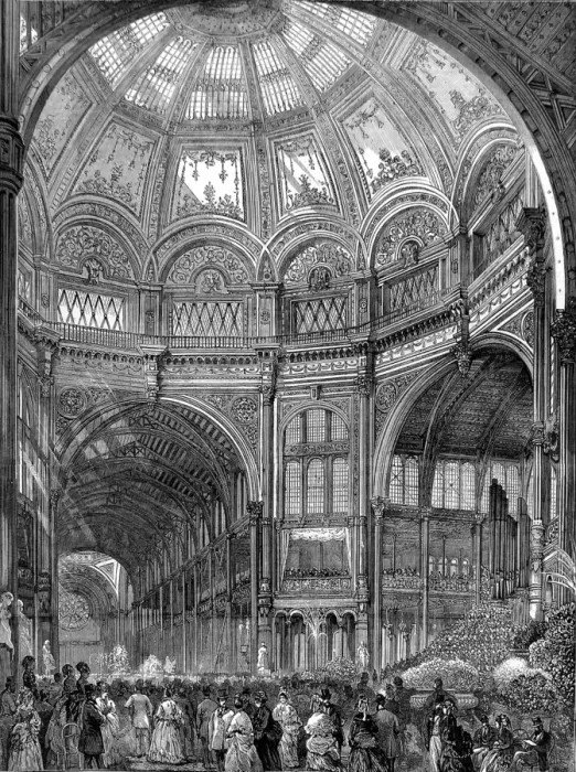 Framed Print : The Opening of the Alexandra Palace, London, 1873