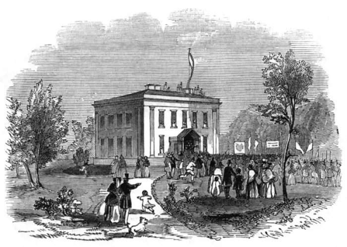 Framed Print : The opening of the Queens Park, Manchester, 1846 Framed Print : The opening of the Queens Park, Manchester, 1846