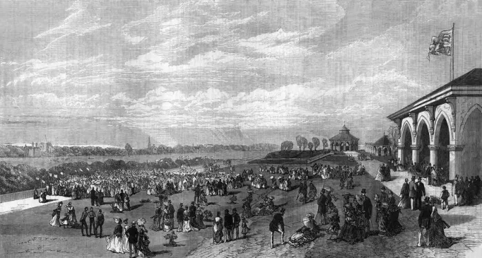 Framed Print : Opening of Stanley Park, Liverpool Framed Print : Opening of Stanley Park, Liverpool