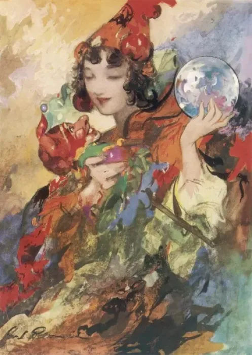 Framed Print : The Oracle by Charles Robinson Framed Print : The Oracle by Charles Robinson