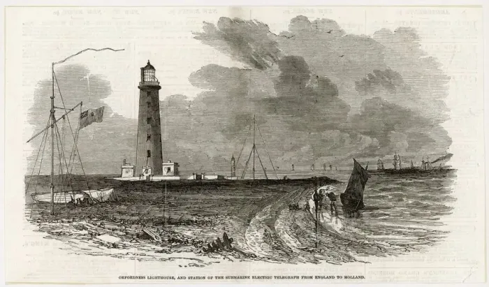 Framed Print : Orford Ness Lighthouse, Suffolk Framed Print : Orford Ness Lighthouse, Suffolk