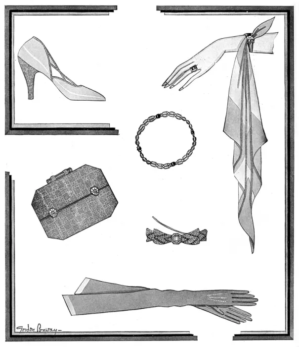 Framed Print : Original accessories designed by Gordon Conway Framed Print : Original accessories designed by Gordon Conway