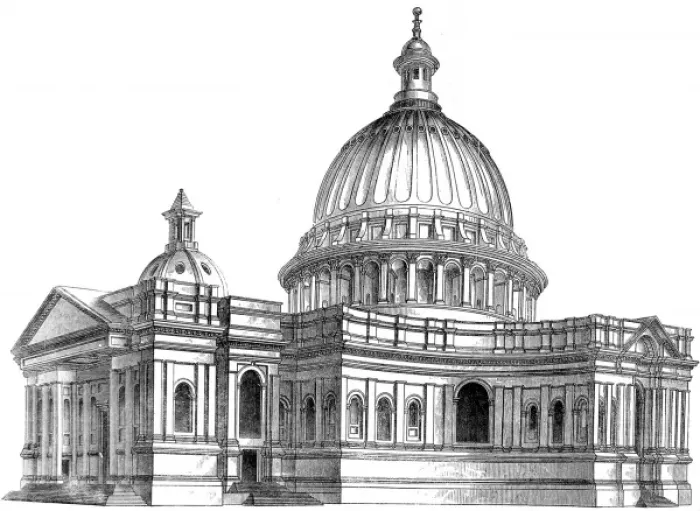 Framed Print : The Original Model for St. Pauls Cathedral Framed Print : The Original Model for St. Pauls Cathedral
