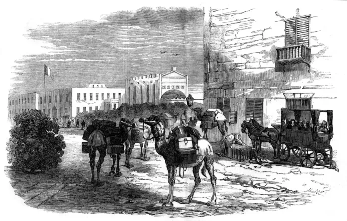 Framed Print : Overland at Alexandria Framed Print : Overland at Alexandria