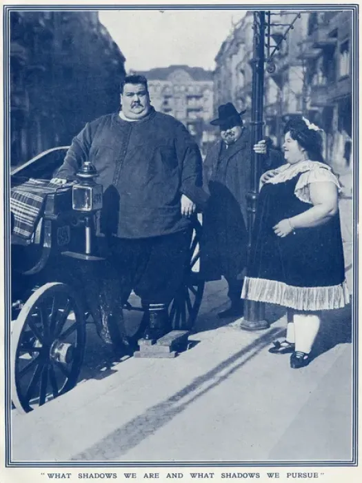 Framed Print : Overweight people causing consternation for Berlin cabbies