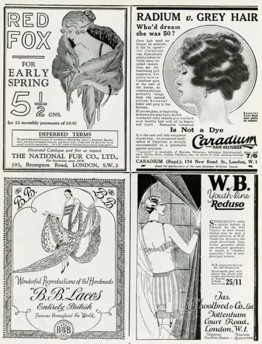 Framed Print : Page of adverts in The Tatler 1927 Framed Print : Page of adverts in The Tatler 1927
