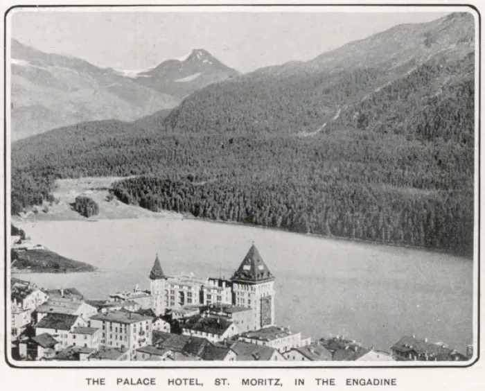 Framed Print : The Palace Hotel, St. Moritz Framed Print : The Palace Hotel, St. Moritz