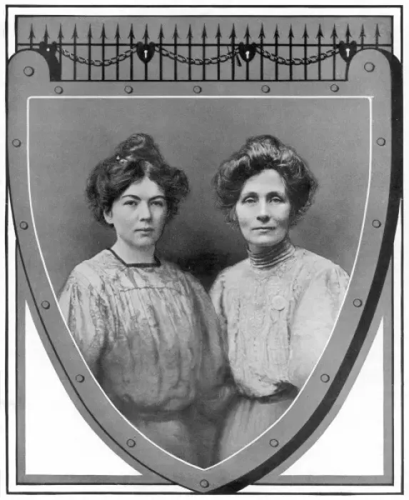 Framed Print : The Pankhursts