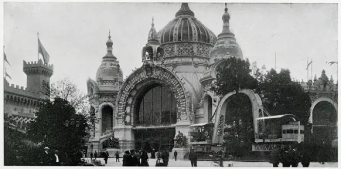 Framed Print : Paris Exhibition - Palace of mines and metallurgy 1900 Framed Print : Paris Exhibition - Palace of mines and metallurgy 1900