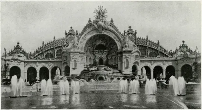 Framed Print : Paris Exhibition - Water Palace and Electricity 1900 Framed Print : Paris Exhibition - Water Palace and Electricity 1900