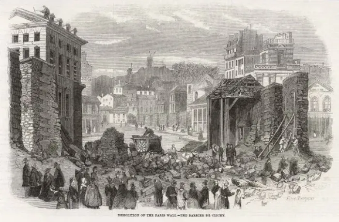 Framed Print : Paris / Rebuilding 1860 Framed Print : Paris / Rebuilding 1860