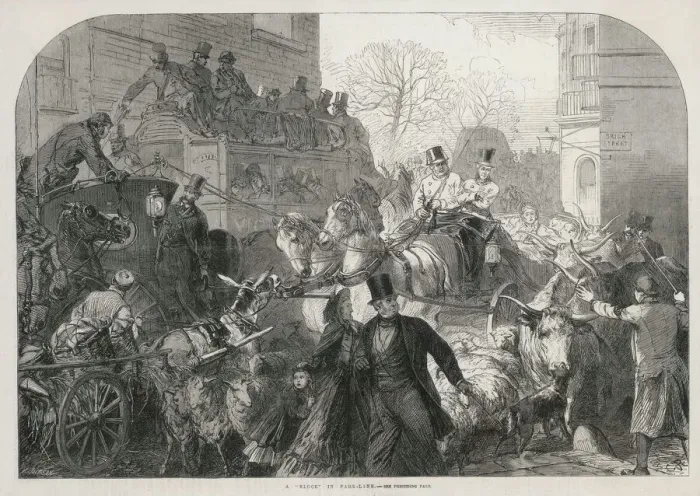Framed Print : Park Lane Congestion