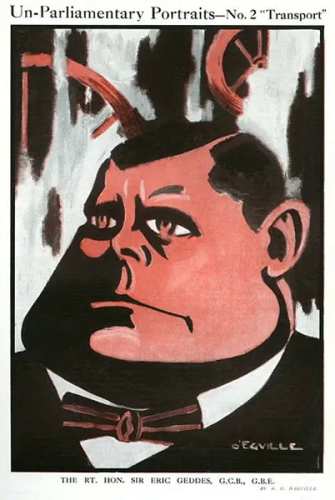 Framed Print : Parliamentary Portraits, Rt. Hon. Sir Eric Geddes