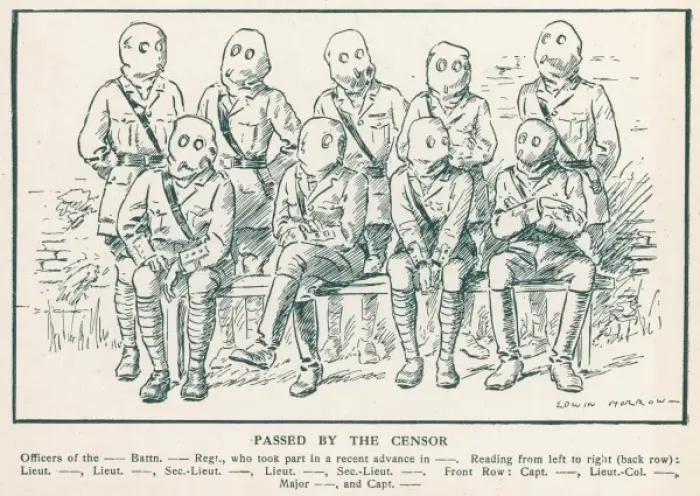 Framed Print : Passed by the Censor Framed Print : Passed by the Censor