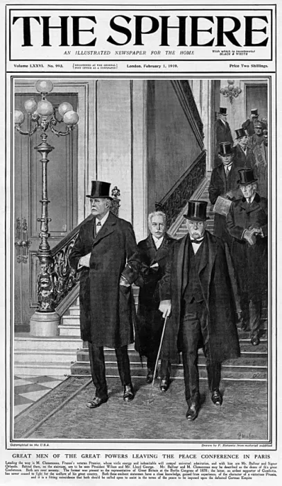 Framed Print : Peace Conference in Paris by Matania Framed Print : Peace Conference in Paris by Matania