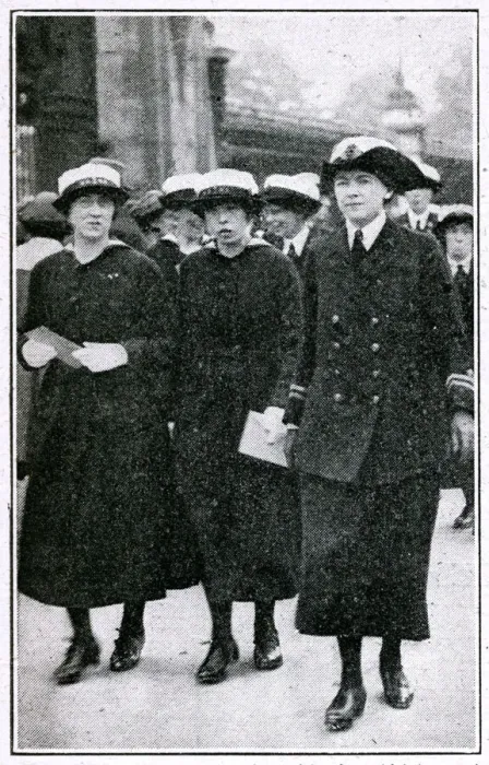 Framed Print : Peace Day Celebrations - Womens Royal Naval Service WWI Framed Print : Peace Day Celebrations - Womens Royal Naval Service WWI