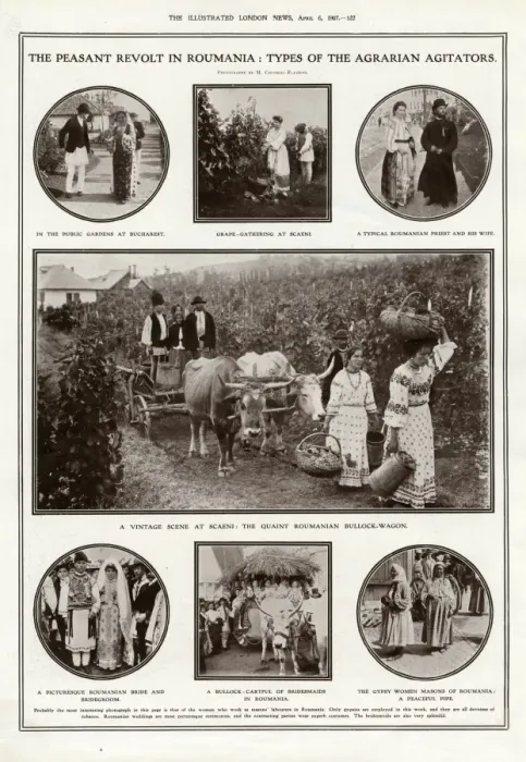Framed Print : Peasant revolt in Romania: types of the agrarian agitators Framed Print : Peasant revolt in Romania: types of the agrarian agitators