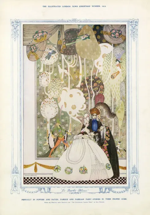 Framed Print : Perrault in Powder and Patch - Fmaous and Familiar fairy stories in their proper guise Framed Print : Perrault in Powder and Patch - Fmaous and Familiar fairy stories in their proper guise