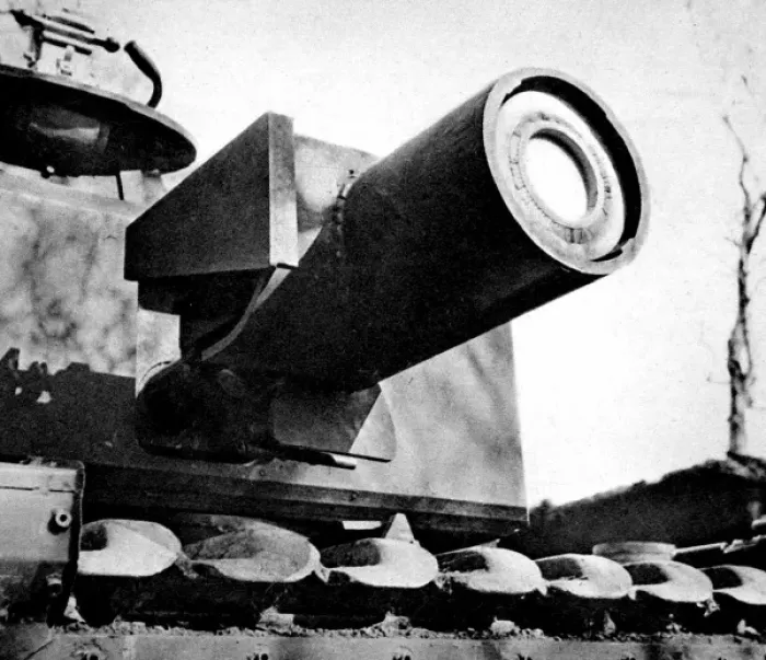 Framed Print : Petard Mortar on a Churchill AVRE Tank; Second World War, 19 Framed Print : Petard Mortar on a Churchill AVRE Tank; Second World War, 19
