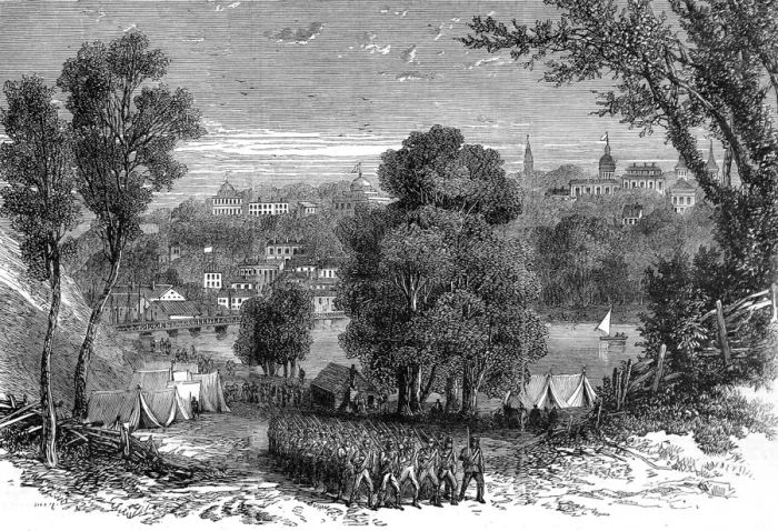 Framed Print : Petersburg, Virginia; American Civil War, 1864 Framed Print : Petersburg, Virginia; American Civil War, 1864