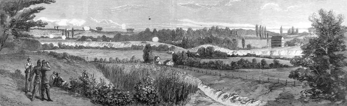 Framed Print : Petersburg, Virginia; American Civil War, 1864 Framed Print : Petersburg, Virginia; American Civil War, 1864
