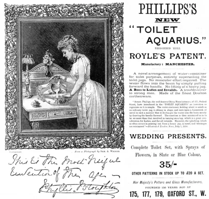 Framed Print : Phillipss Toilet Aquarius Framed Print : Phillipss Toilet Aquarius