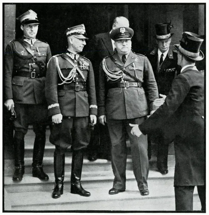 Framed Print : Polish military delegation in London, September 1939 Framed Print : Polish military delegation in London, September 1939
