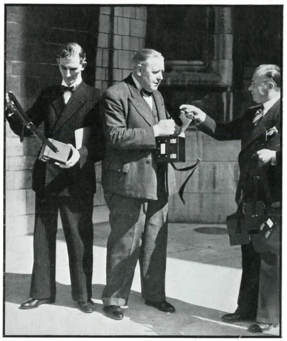 Framed Print : Polish national Mr Hutton offering gas mask cases 1939