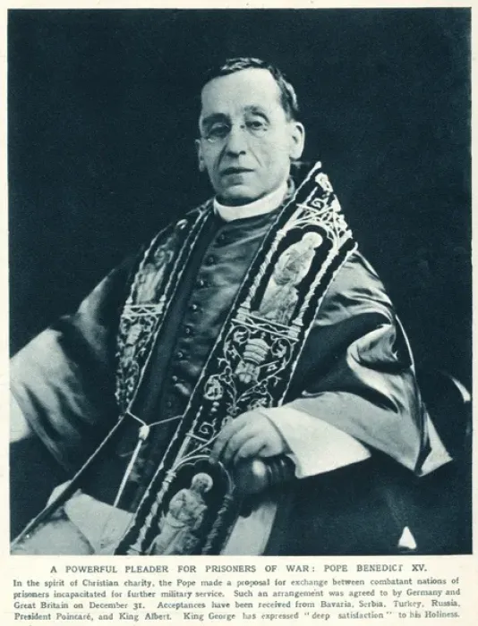 Framed Print : Pope Benedict XV Framed Print : Pope Benedict XV