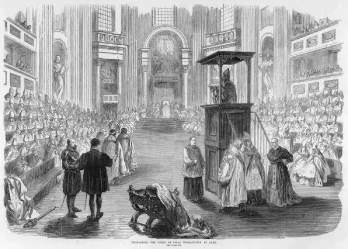 Framed Print : Pope Infallible