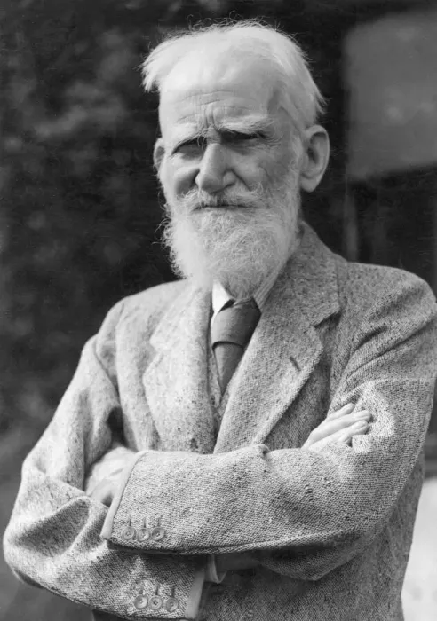 Framed Print : A portrait of George Bernard Shaw Framed Print : A portrait of George Bernard Shaw