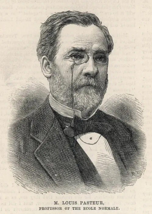 Framed Print : Portrait of Louis Pasteur