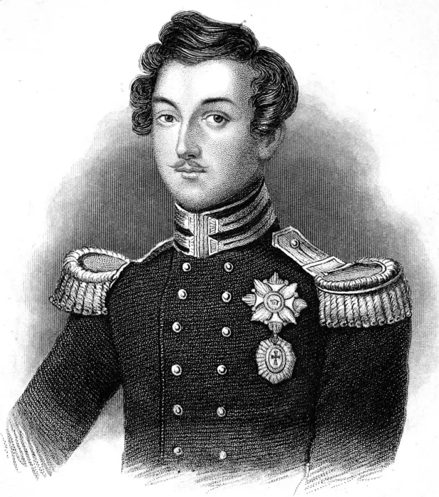 Framed Print : Portrait of Prince Albert as a young man Framed Print : Portrait of Prince Albert as a young man