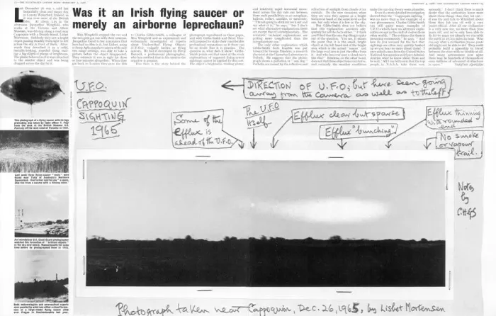Framed Print : Possible UFO sighting in Ireland Framed Print : Possible UFO sighting in Ireland
