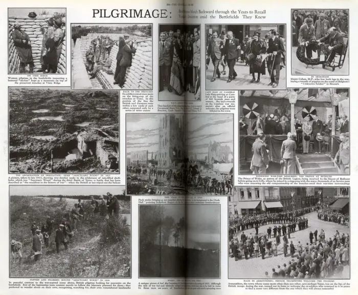 Framed Print : Post-WW1 pilgrimage in Belgium and France Framed Print : Post-WW1 pilgrimage in Belgium and France