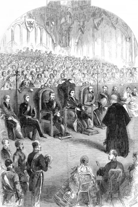 Framed Print : The Presentation of the Freedom of the City to Prince Freder Framed Print : The Presentation of the Freedom of the City to Prince Freder