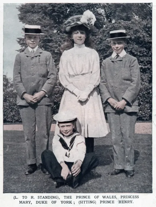 Framed Print : Prince David, Princess Mary, Prince Albert & Prince Henry Framed Print : Prince David, Princess Mary, Prince Albert & Prince Henry